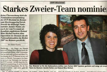 Starkes Zweier-Team nominiert