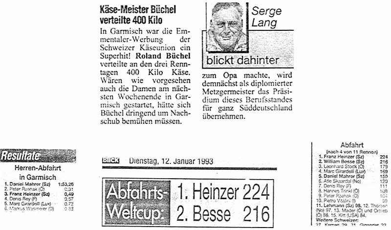 Käse-Meister Büchel verteilte 400 Kilo