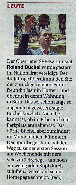 St. Galler Tagblatt: Leute