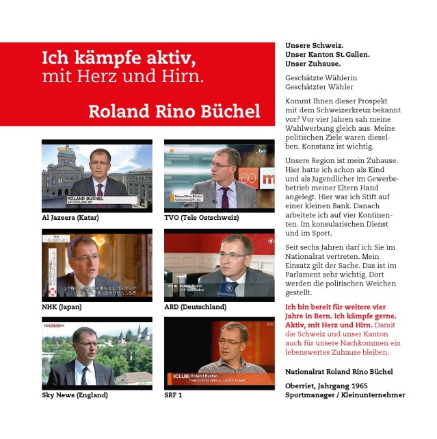 Flyer Roland Rino Büchel 2015