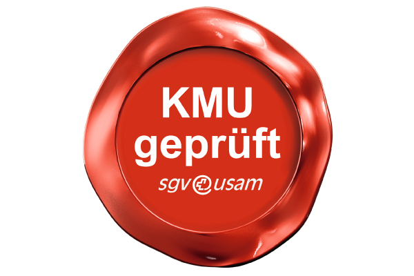 Das Gewerbe stärken, KMU-geprüft wählen!